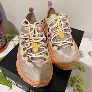 Sorel Beige and Orange Athletic Shoes